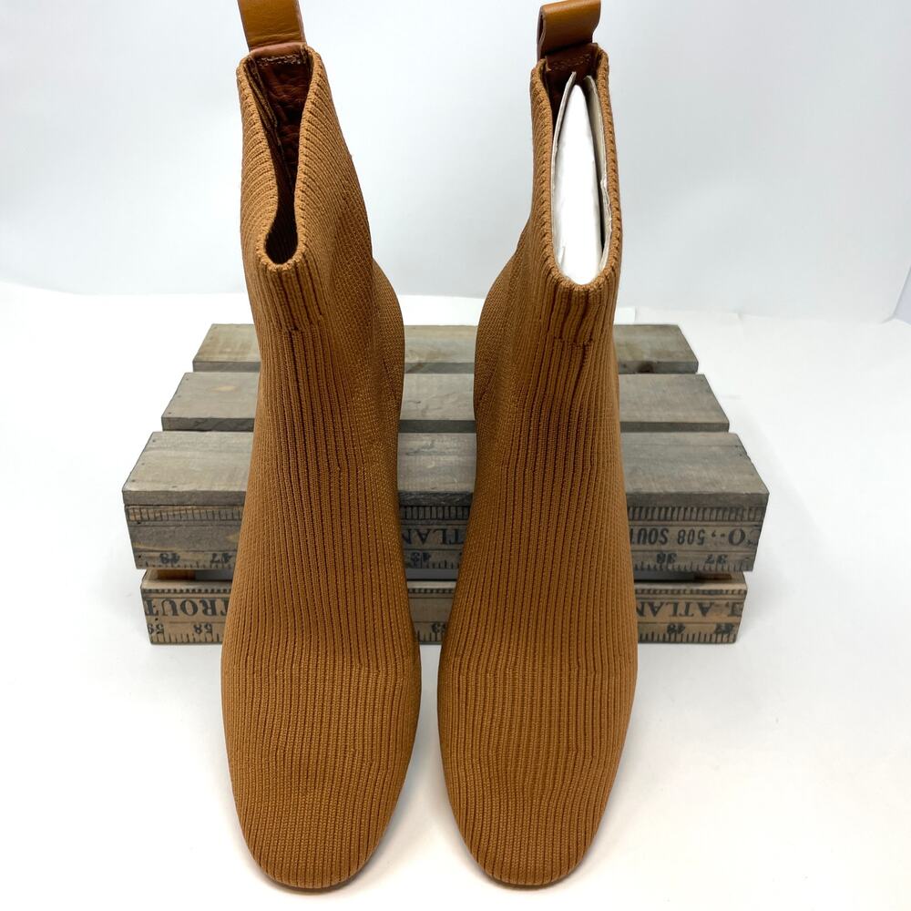 Everlane The Glove Boot In Toffee Tan ReKnit Size 11 New - Picture 6 of 10